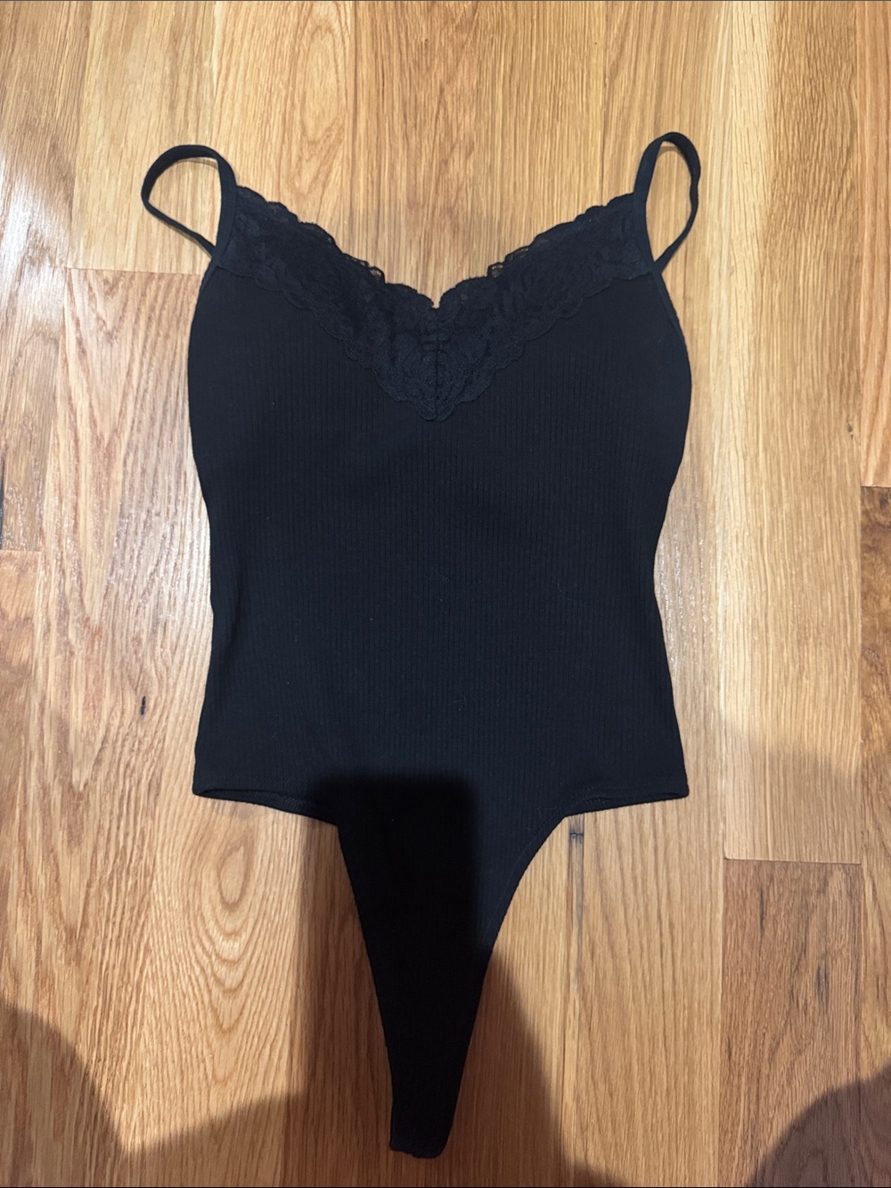 Lace Trim Bodysuit